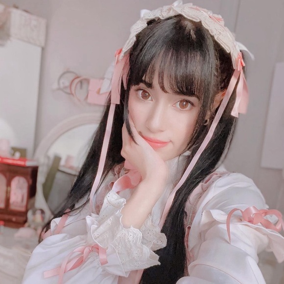 Pink Sweet Lolita JSK Dress Set Empire Waist - Picture 14 of 14